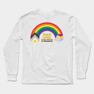 Inclusive Rainbow Read with Pride Long Sleeve T-Shirt